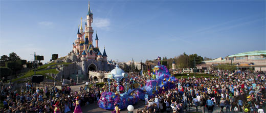Parade im Disneyland Paris