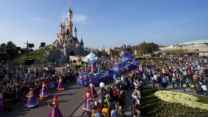 Parade im Disneyland Paris