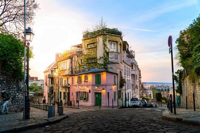 Maison Rose auf dem Montmartre