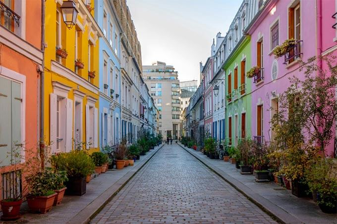 Rue Cremieux, nahe des Gare de Lyon